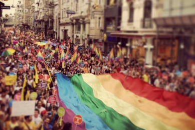 Pride March in Istanbul